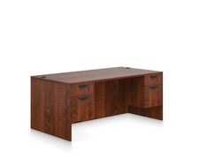 66" x 30" Double Pedestal Desk