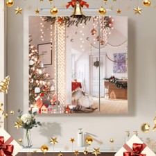Mirrored Bathroom Cabinet Wall