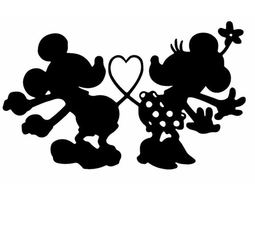 Micky and minnie mouse love - and,
