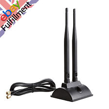6dBi Dual Band 2.4GHZ 5GHz WiFi Wireless Antenna SMA Female Magnetic Base