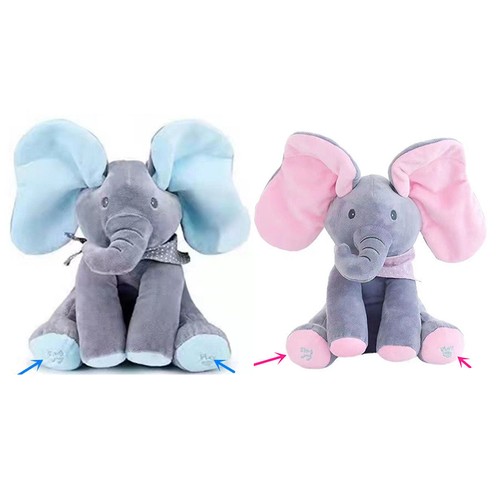 Peek boo elephant toy - toy,