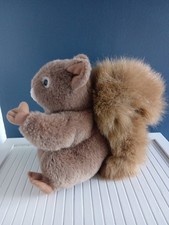 Sammy Squirrel Plush Hand Puppet Vintage Boots Company 10" (25cm)