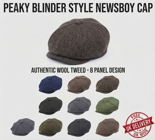 Peaky blinders hat newsboy - blinders,