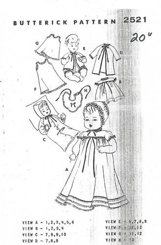 Pattern make layette - pattern,
