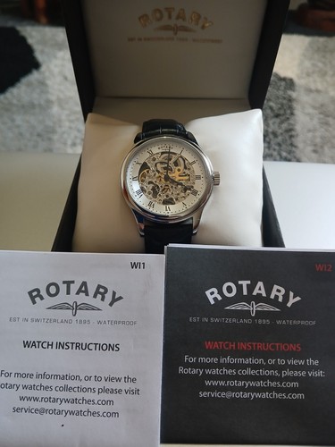 Rotary mens automatic skeleton
