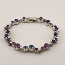 Sparkle Link Bracelet Pink