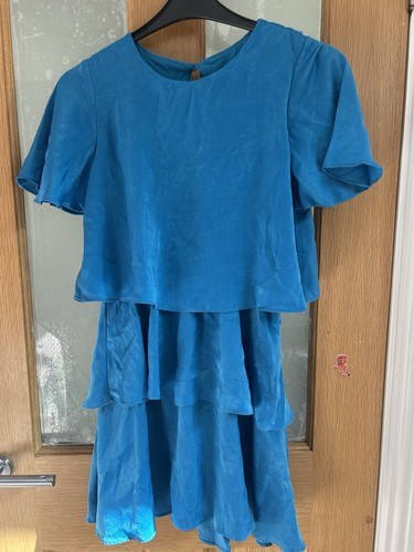 Zara blue tiered layered - zara,
