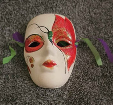 Porcelain decorative Mask