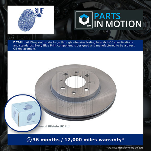 Brake discs pair - brake, vented