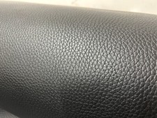 BLACK FAUX TEXTURED  Leather