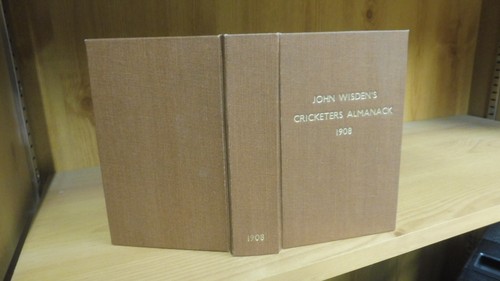 1908 wisden rebound with - wisden, both