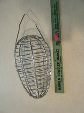 2 BIG METAL SUET FEEDERS