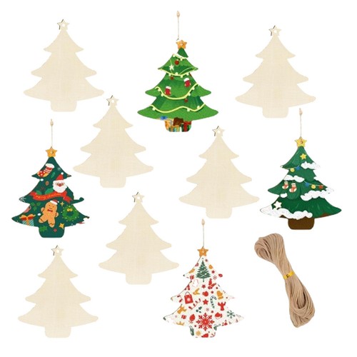 Wooden christmas tree - christmas,