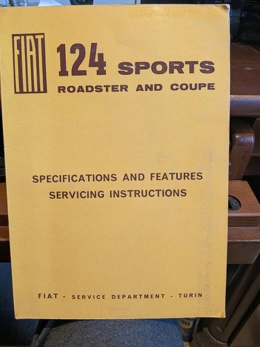 Fiat 124 sports - 124, roadster