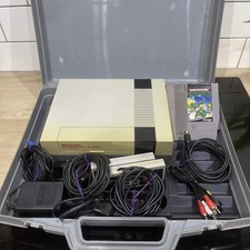 Nintendo NES Console (PAL UK) + Carry Case + Game + 2 Controllers Bundle