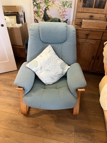 Scandinavian recliner glider - scandinavian, recliner/glider