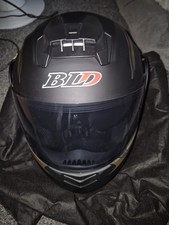 BLD Dual Lens Flip Up Modular Motorcycle Helmet Full Face Unisex DOT
