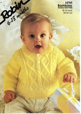 ~ Robin Baby Knitting Pattern