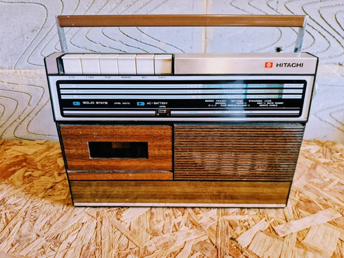 Hitachi kct1210 radio cassette - radio,