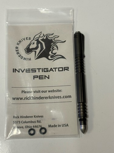 Hinderer investigator pen - hinderer,