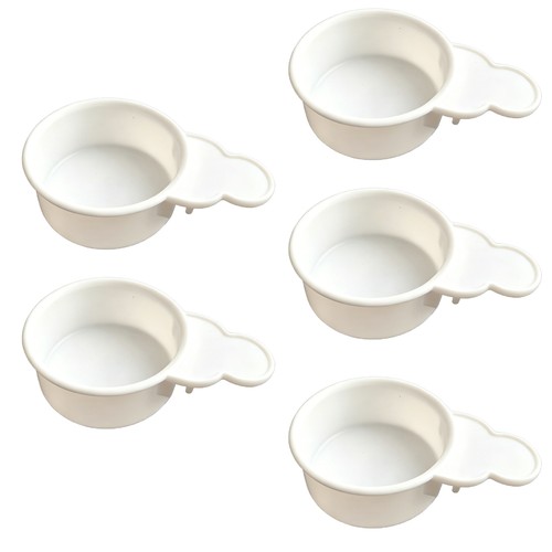 5pack round egg food feeder - round,