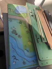 WOODEN TRAIN TABLE - like BRIO and ELC - Bristol collection BS9 - dismantled