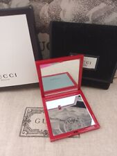 ?Gucci Couture Compact Double Mirror Gucci Red Beauty Mirror In Bag & Boxed?