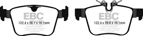 Ebc yellowstuff rear brake - ebc,