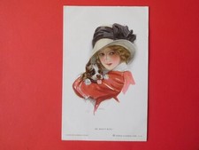 GLAMOUR POSTCARD Artist signed