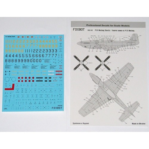 Decal stencils for north - stencils,