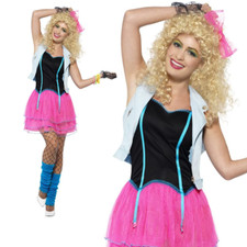 Adult 80s wild girl costume - girl,