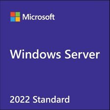 Microsoft Windows server 2022 Standard 48Core Unlimited CALS License Key DVD COA