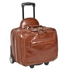 Real Leather Pilot Case Travel