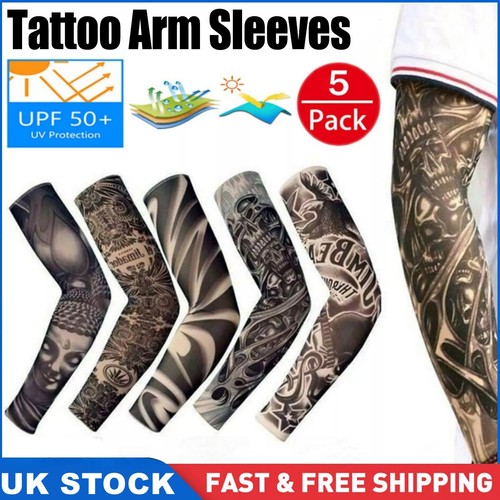 5pack tattoo sleeves elastic - 5pack,