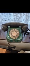 FTR Vintage Bakelite Green Telephone