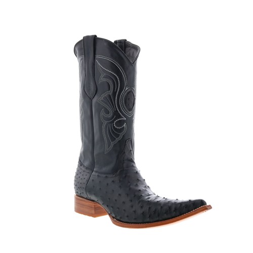 Los altos ostrich boots - los,
