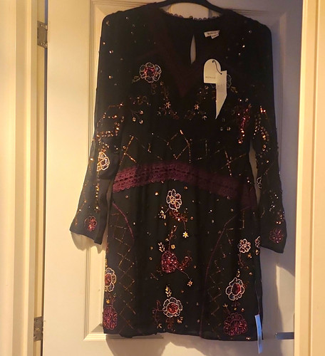 Monsoon black purple - black/purple, floral