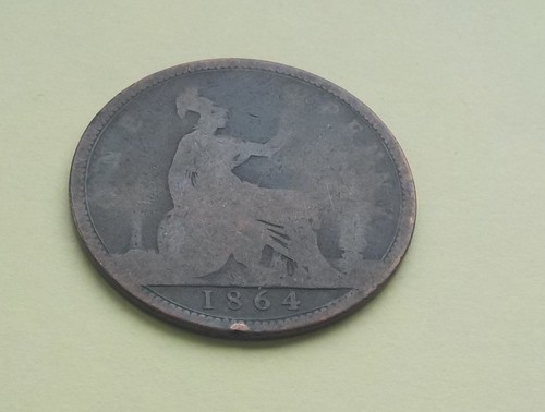 British one penny - 2,