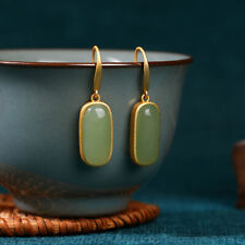 Natural Jade Earrings Real