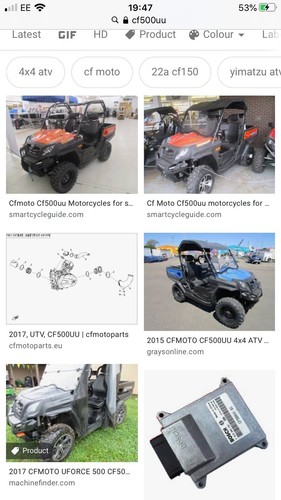 Moto 500cc cf500uu starter - 500cc,