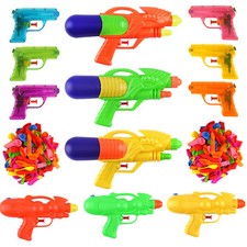 Kids Water Pistol Gun For Summer Water Fight Garden Game Fun Party Gift Set Idea