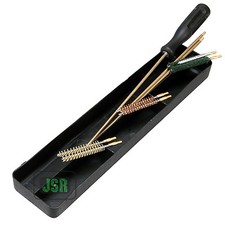 Barrel CLEANING KIT Air Rifle Pistol Gun Airgun Rimfire 177 22 Rods Brushes 5.5