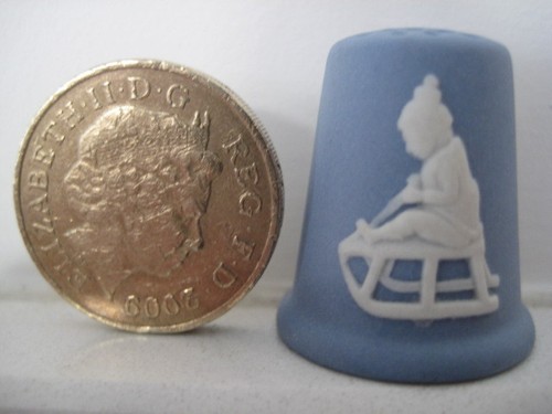 Rare vintage wedgwood blue - vintage,