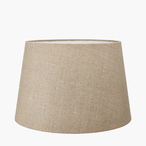 25cm natural brown linen - brown,