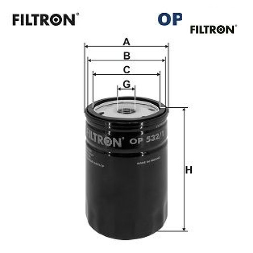 Oil filter filtron 532 1 - filter, op