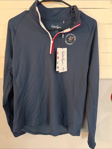 Walter hagen navy zip - navy, 1/4