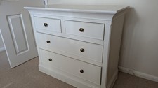 WILLIS & GAMBIER Chest Of Drawers  White Wooden
