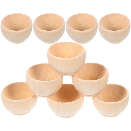 Pcs small wooden - 10,