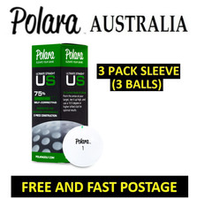 3x Polara Golf Balls Ultimate