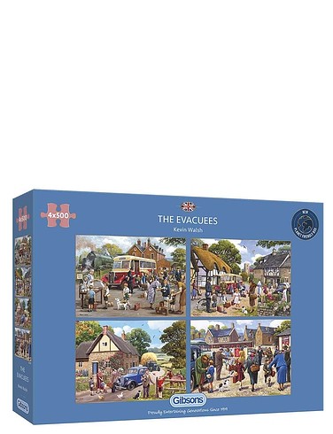 The evacuees jigsaw puzzle - jigsaw,